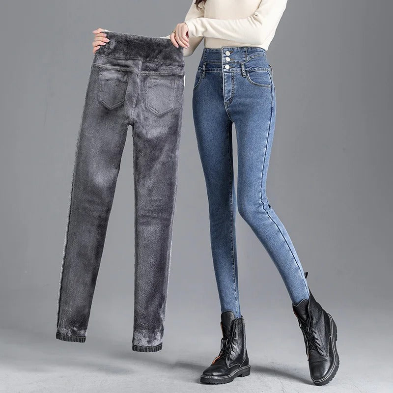 Fleece Jeans