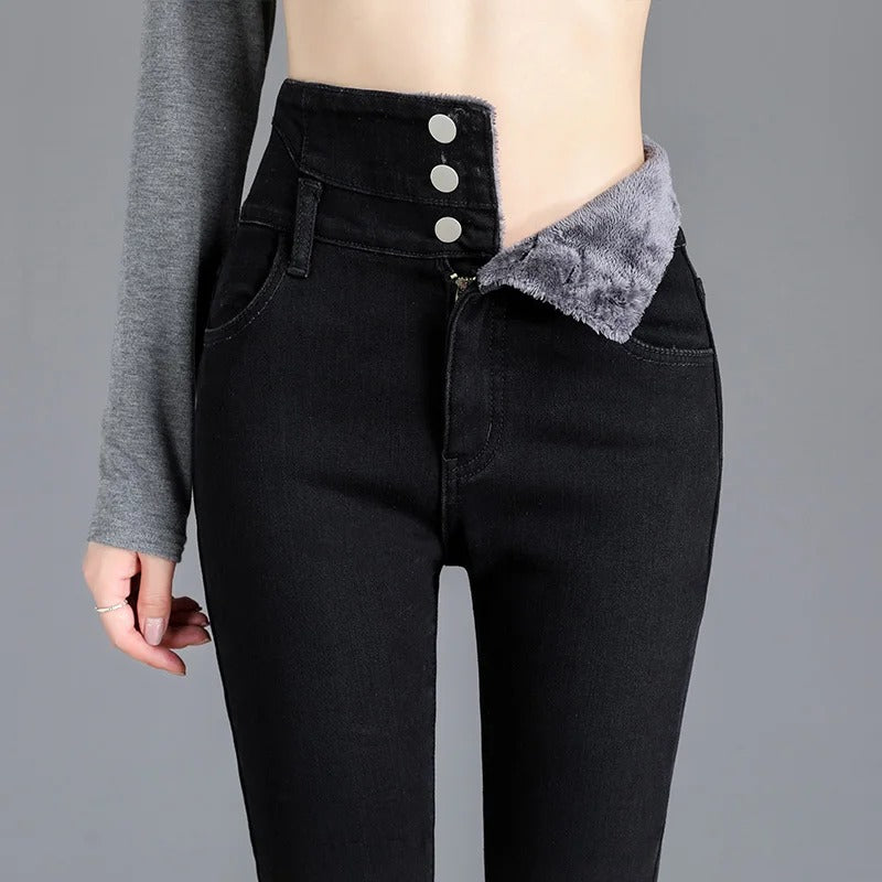 Fleece Jeans