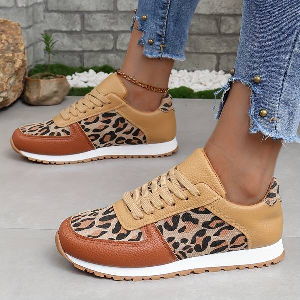 Leopard Print Sneakers