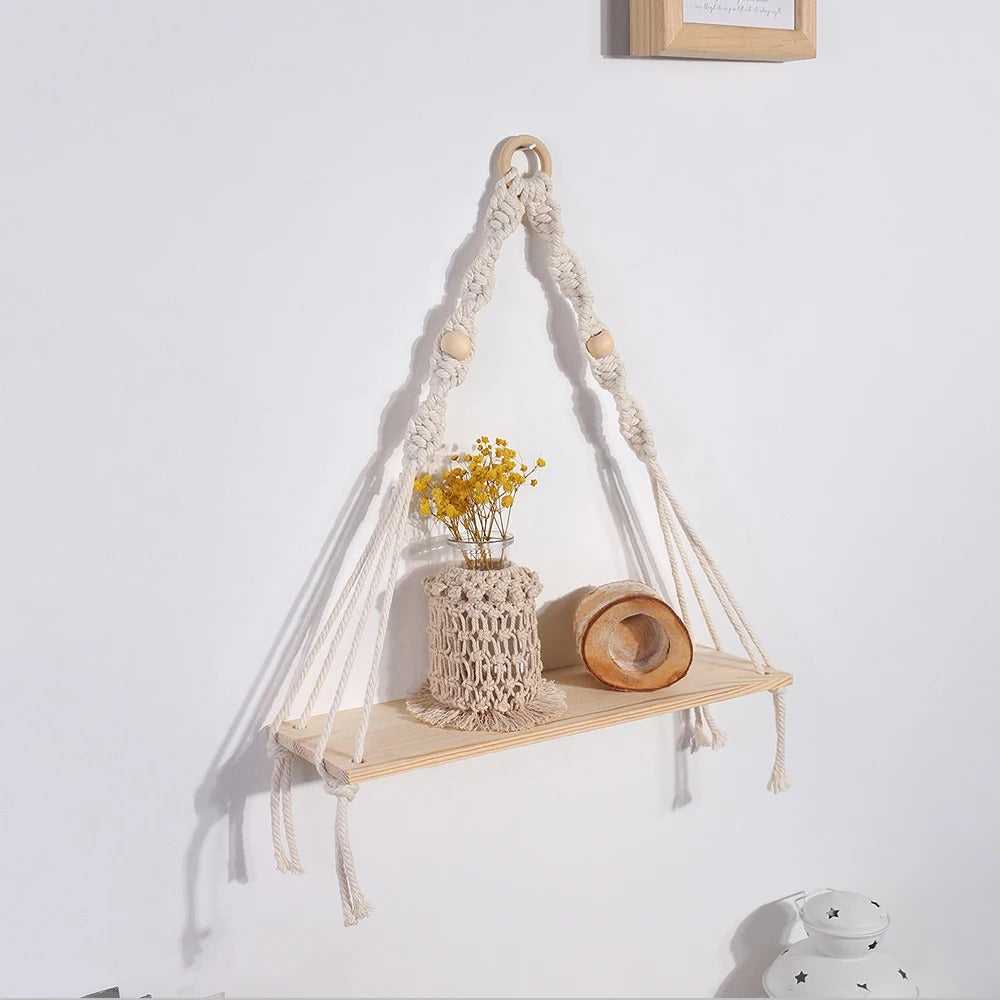 Macrame Hanging Shelf