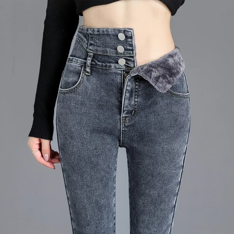 Fleece Jeans